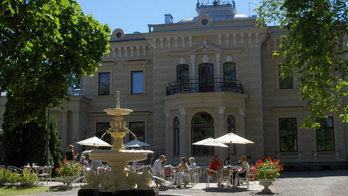 The Finlayson Palace in Tampere, Finland.