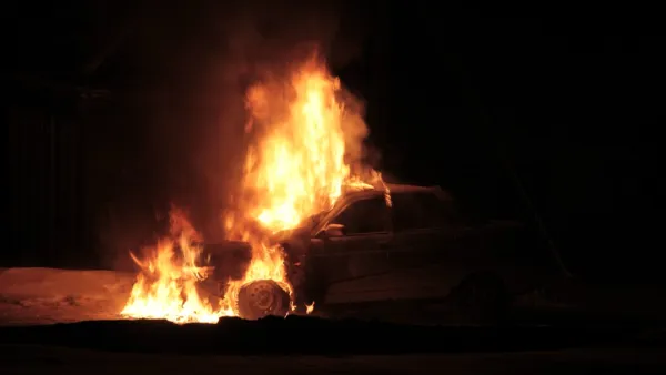 Early-morning Crash: Driver Rescued as Car Flips and Burns on Vesilahdentie in Sastamala