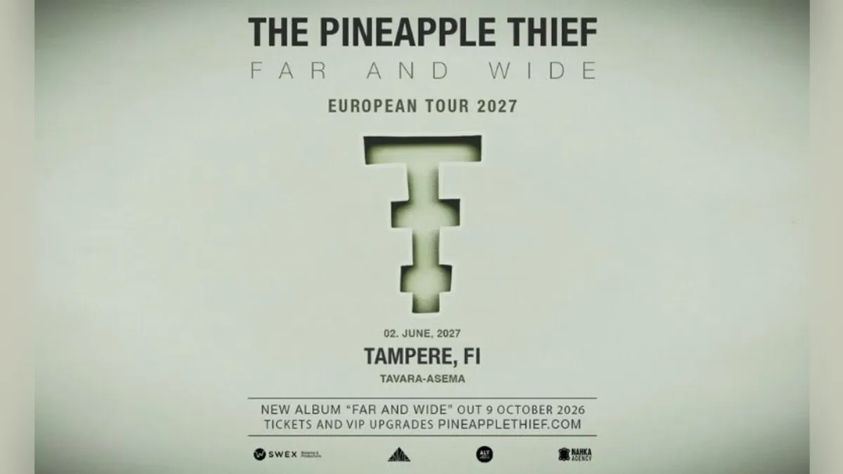 The Pineapple Thief (UK) - Far and Wide European Tour 2027