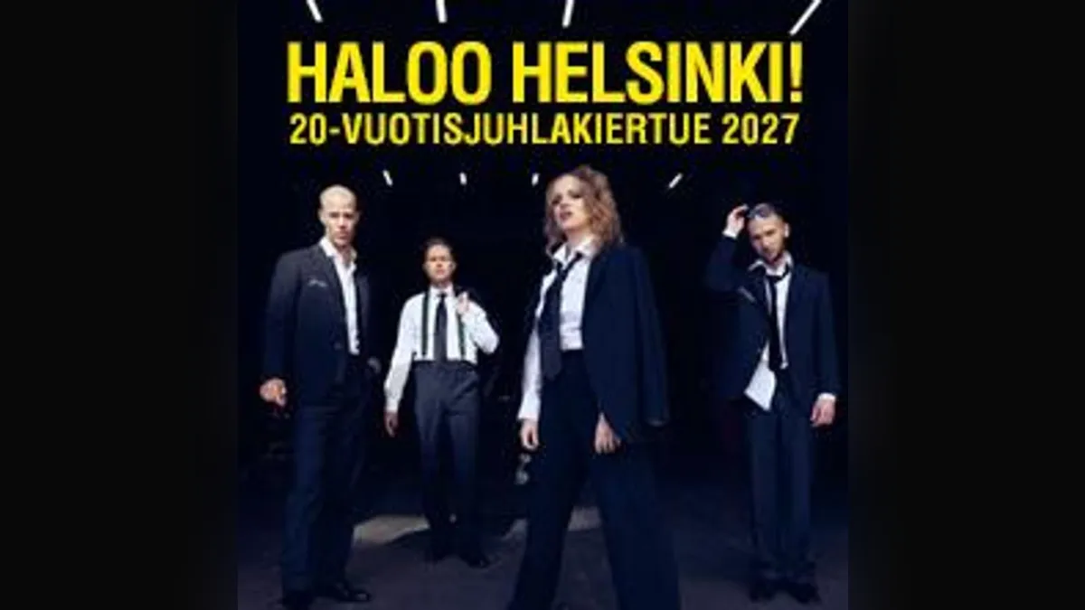 Haloo Helsinki! 20-vuotisjuhlakiertue 2027
