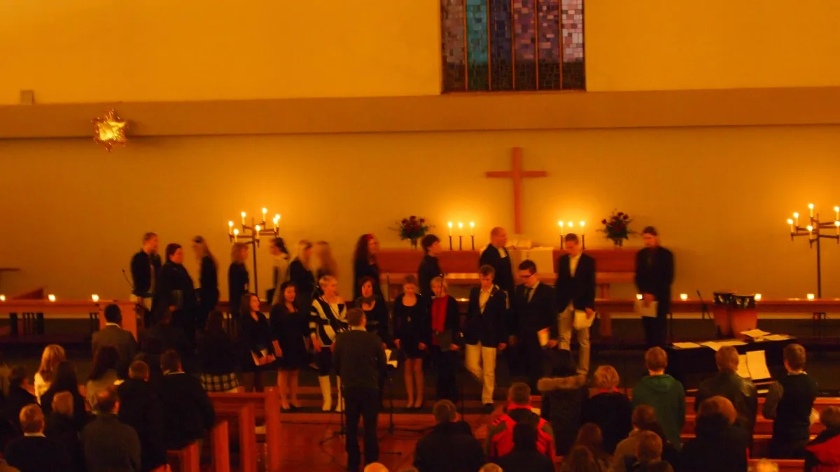 Christmas Eve in Valkeakoski Church