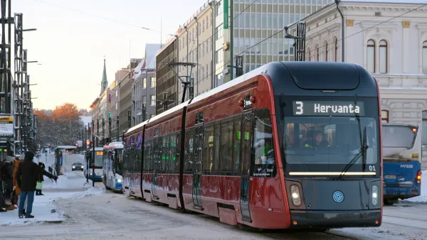 Tram Hits Car at Nekalantie Junction in Hervanta