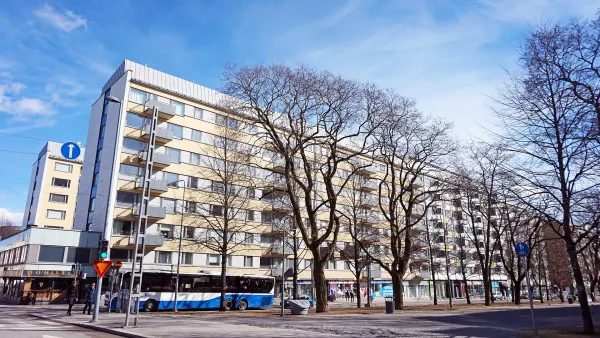 Tuulensuu C stop back at Aleksanterin School as Hämeenpuisto construction advances
