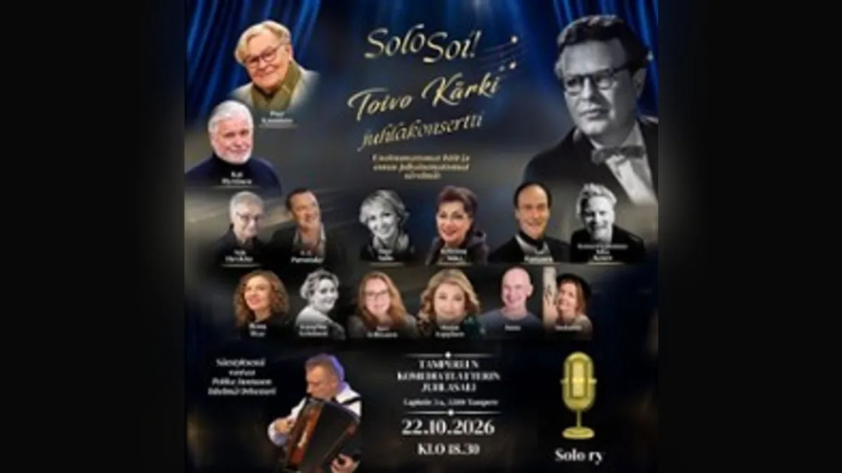 Solo Soi! Toivo Kärki juhlakonsertti