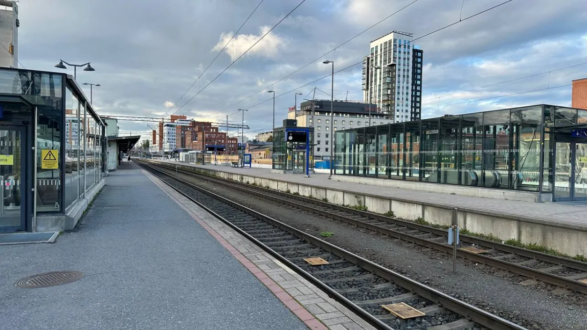 Tampere Railway Station tracks