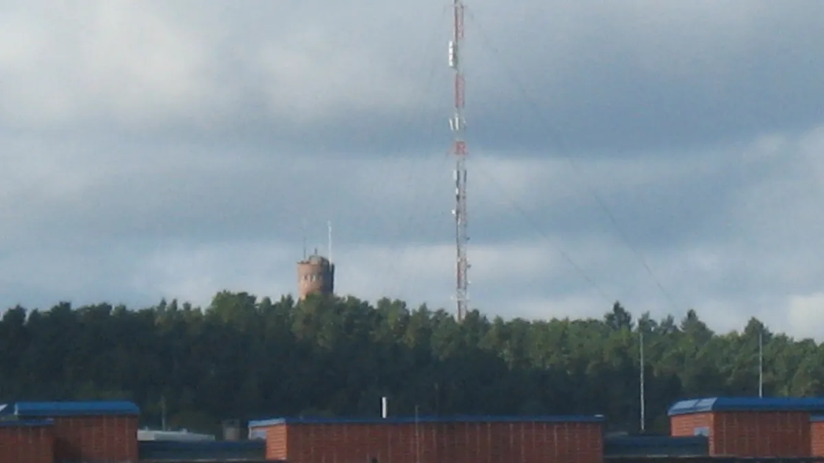 Pyynikki observation tower in Tampere, famous for its doughnuts and panoramic views