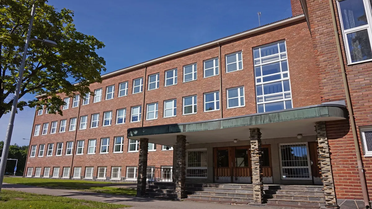 Kaleva highschool in Tampere, Finland.