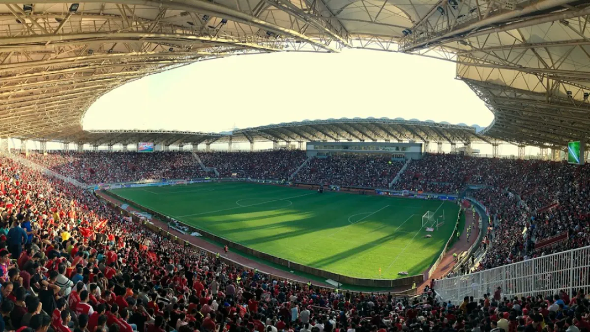 people inside sport stadium