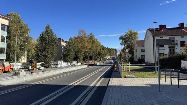 Nuolialantie lanes shifted overnight, Sarankulmankatu path closed for a month during tram construction