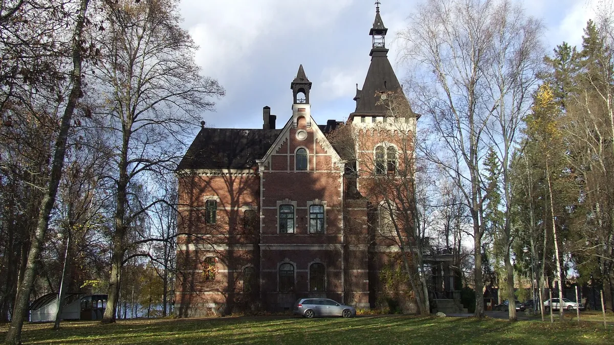 Villa Idman in Tampere, Finland, near the Hatanpää manor.