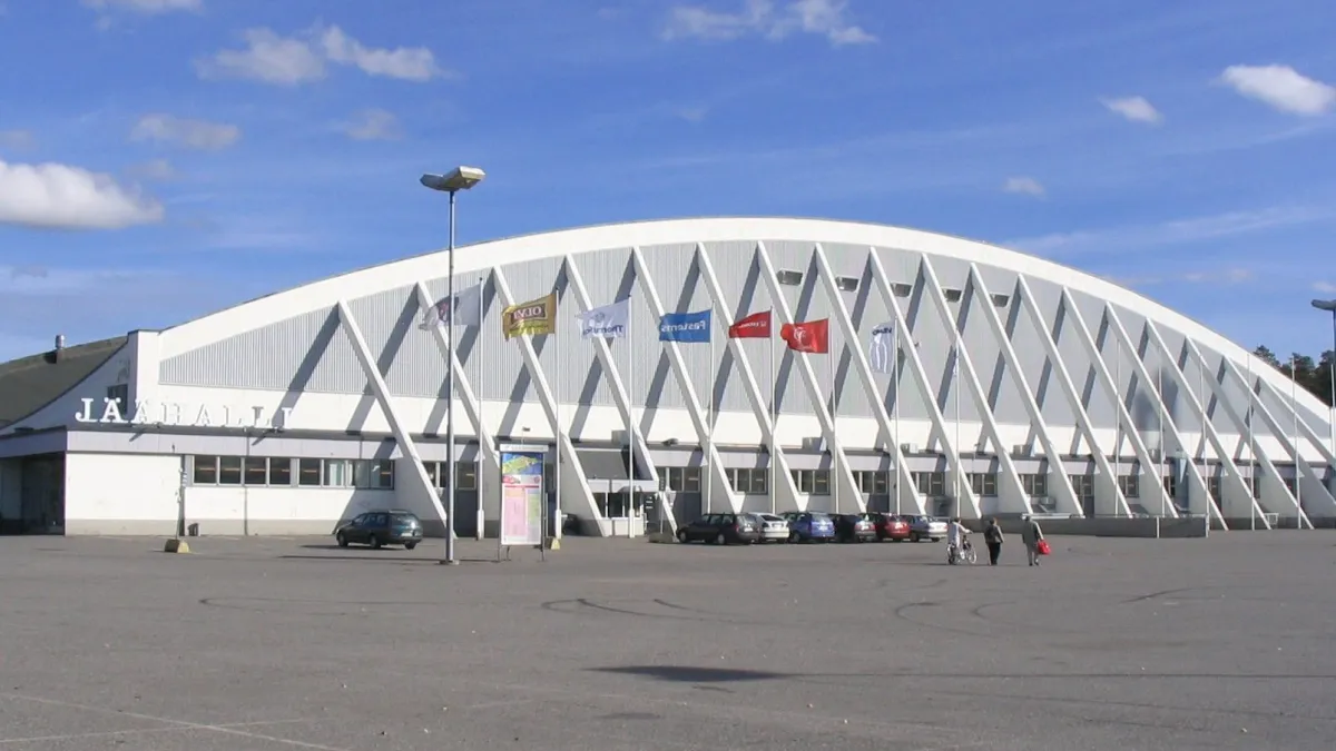 Tampere Hakametsä Ice hockey arena, Finland
