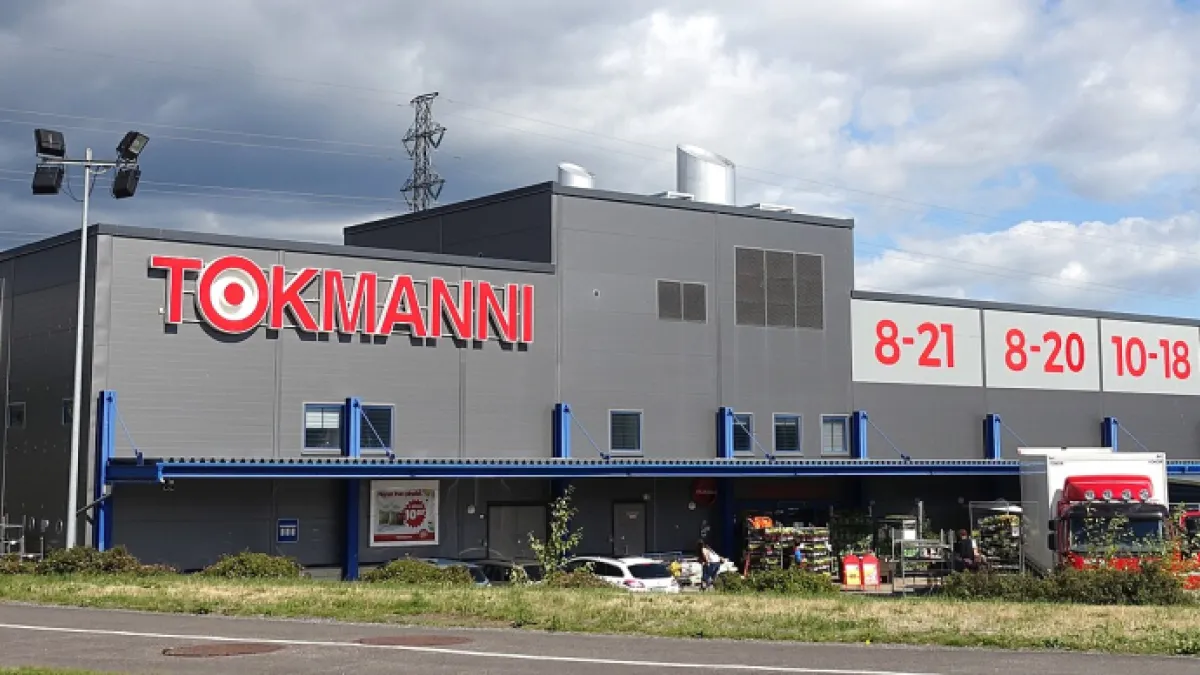 Tokmanni in Tampere, Finland.