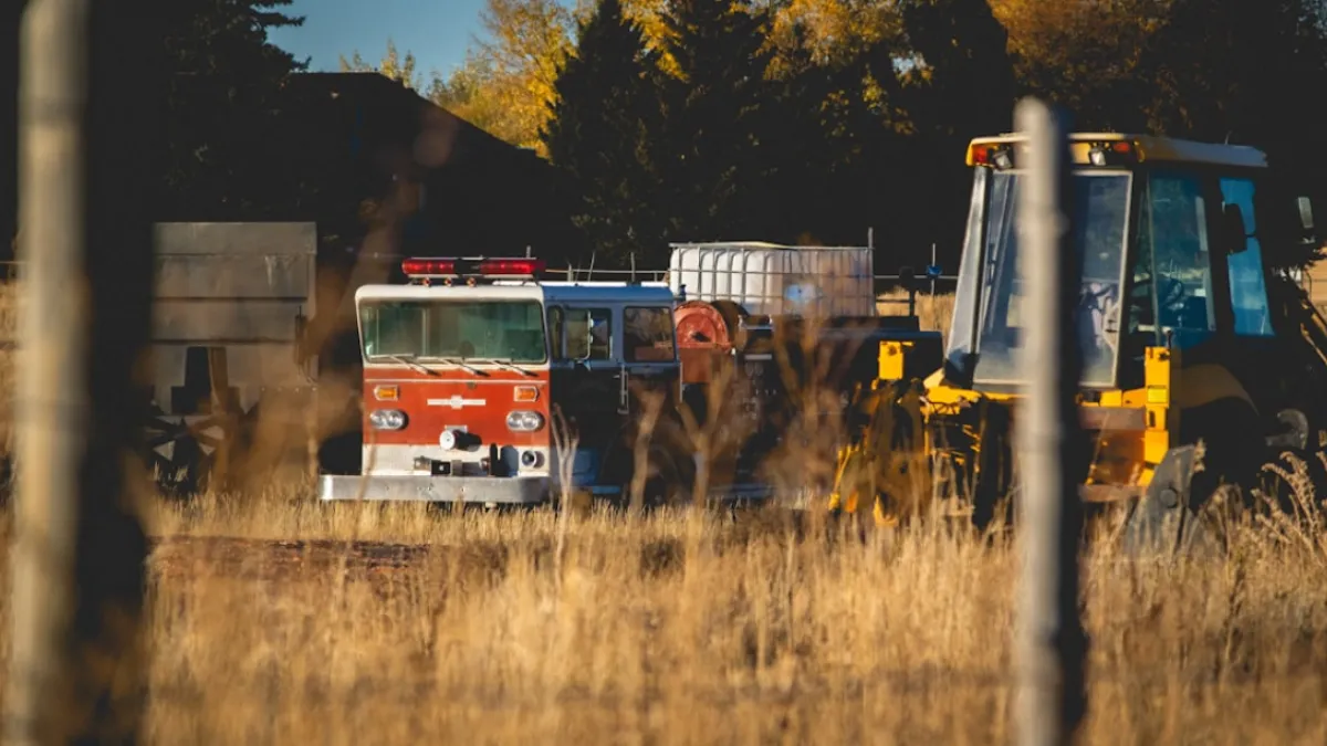 Tractor Catches Fire in Kangasala, Completely Destroyed