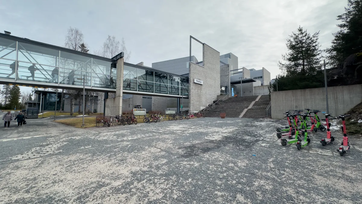 Festia, a building in Tampere University Hervanta Campus Complex.