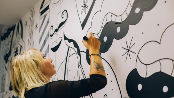 Emmi Kallio’s Myrsky opens at Kimmo Pyykkö Art Museum with site-specific storm painting