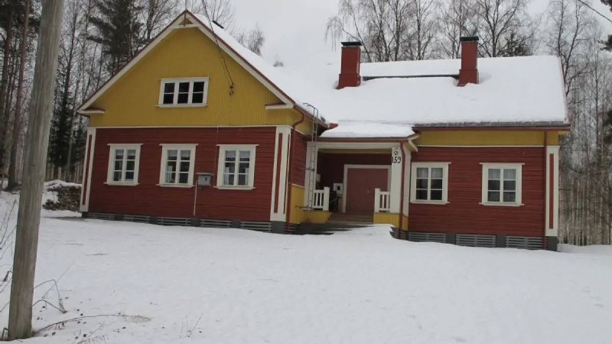 Tervaniemi People's House in Kuhmalahti, kangasala, Finland