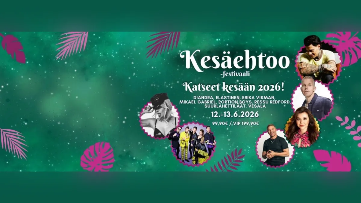 Kesäehtoo 2026 - 2 päivää K-18