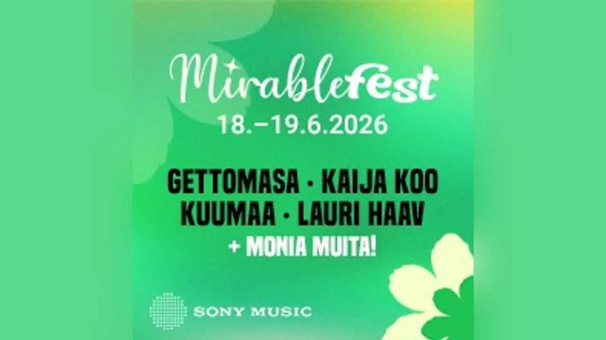 Mirable Fest 2026 - TORSTAI 18.6.2026