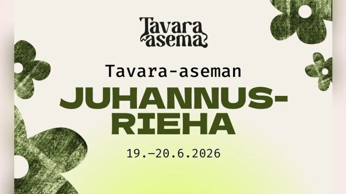 Tavara-aseman juhannusrieha