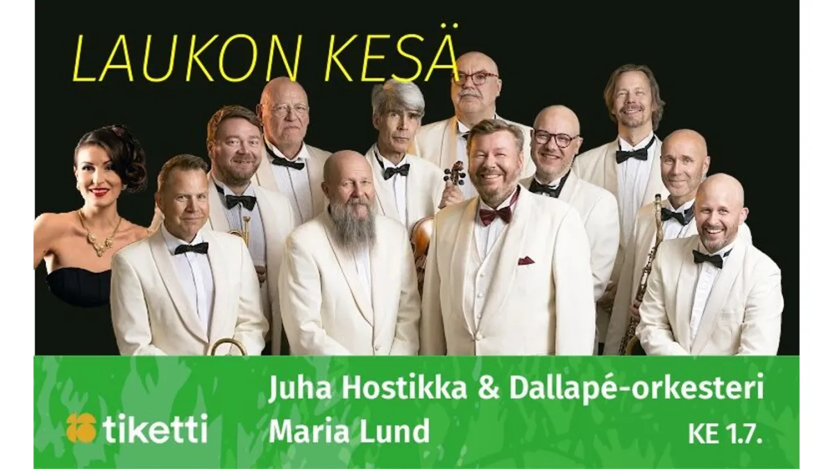 Juha Hostikka & Dallapé-orkesteri + Maria Lund