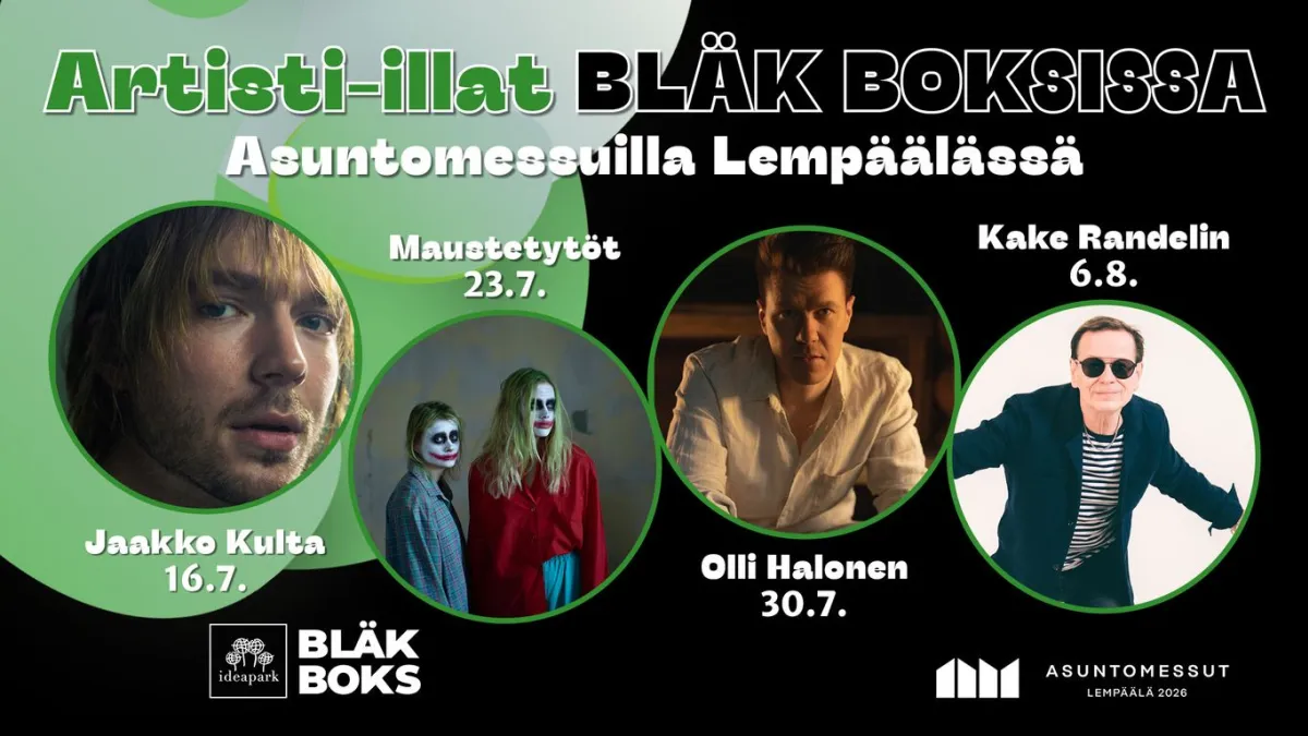 Asuntomessujen artisti-illat: Jaakko Kulta