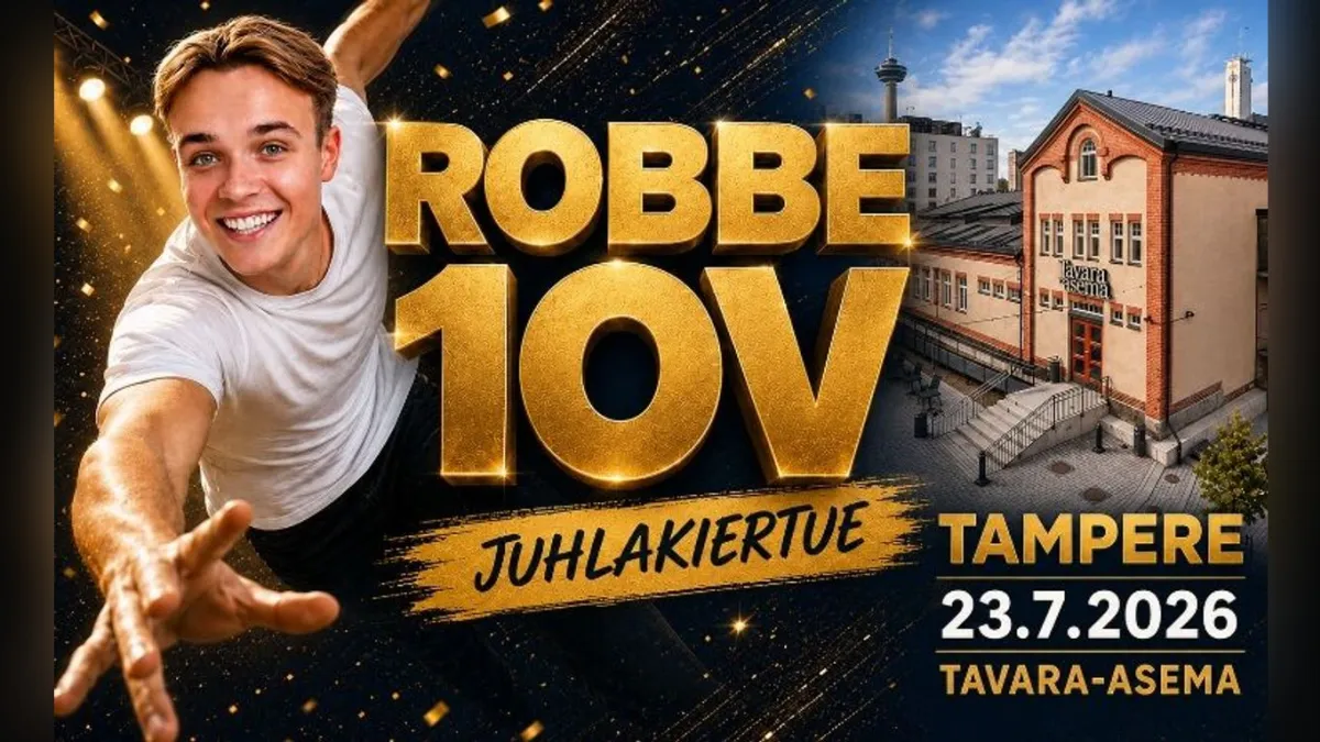 ROBBE 10v. JUHLAKIERTUE