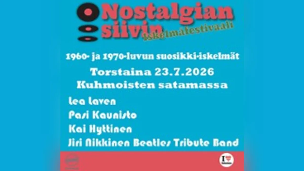 Nostalgian siivin iskelmäfestivaali