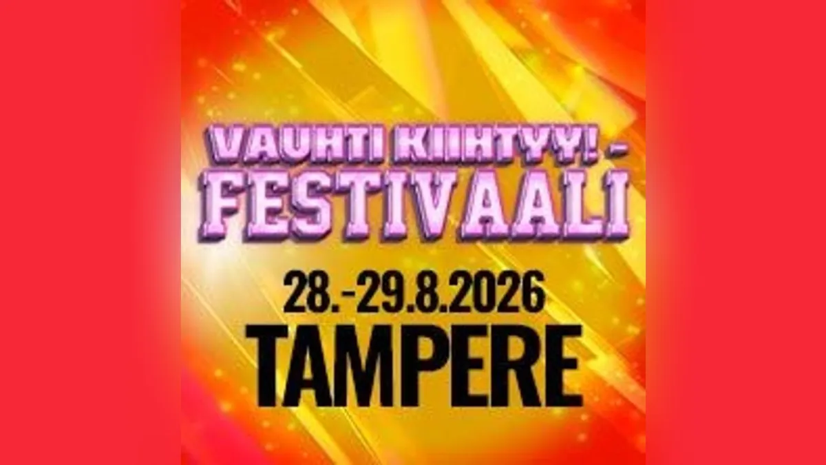 VAUHTI KIIHTYY FESTIVAALI TAMPERE - 2 PÄIVÄÄ K-18