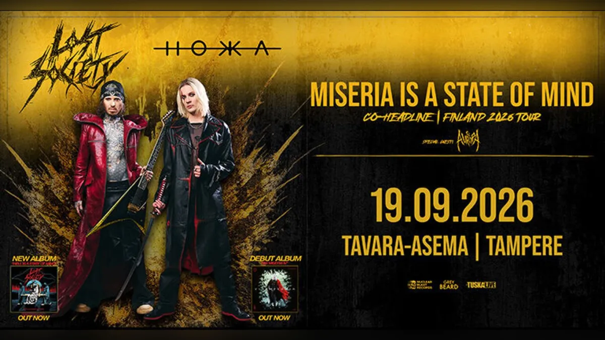 Lost Society & HOKKA + Support: St. Aurora