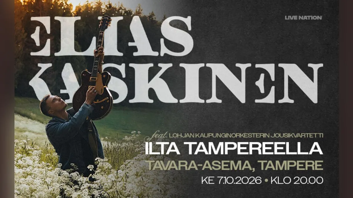 Elias Kaskinen - Ilta Tampereella