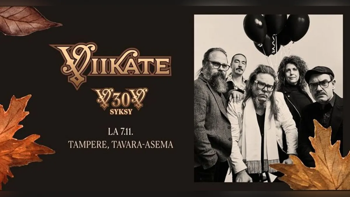 Viikate 30-vuotiskonsertti + Krypta