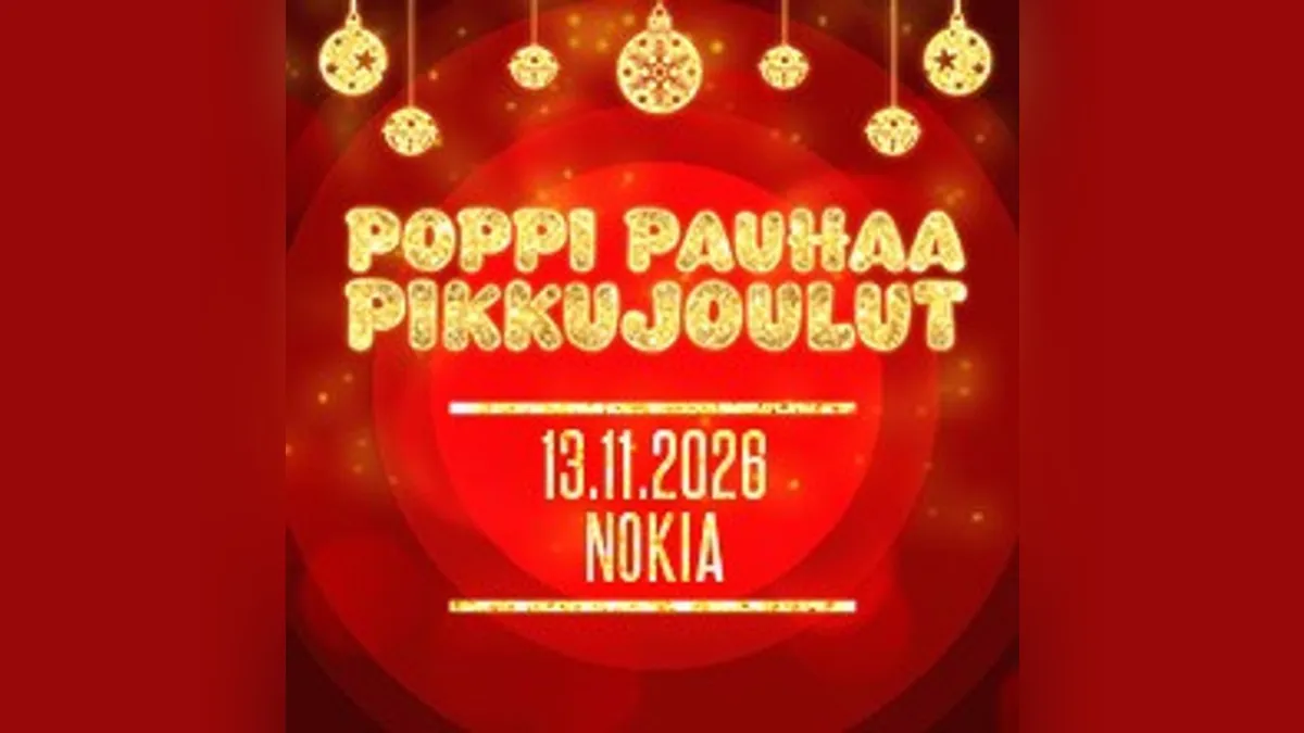 Poppi Pauhaa -pikkujoulut - Peruslippu K-18