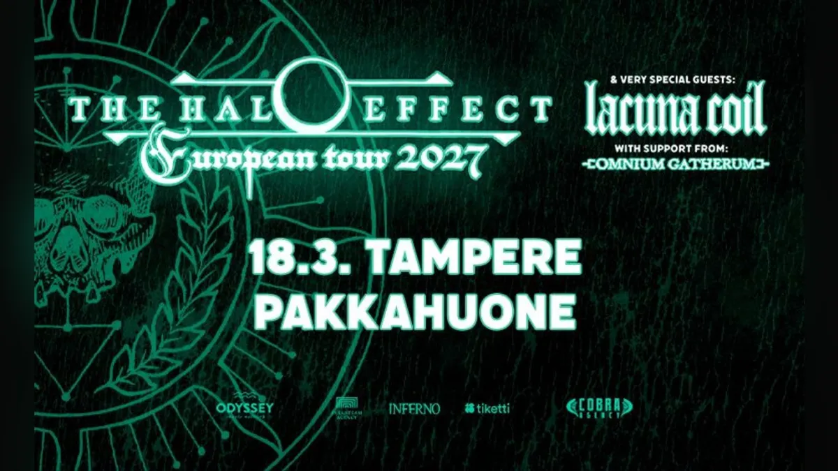 The Halo Effect (SWE) + Lacuna Coil (ITA), Omnium Gatherum