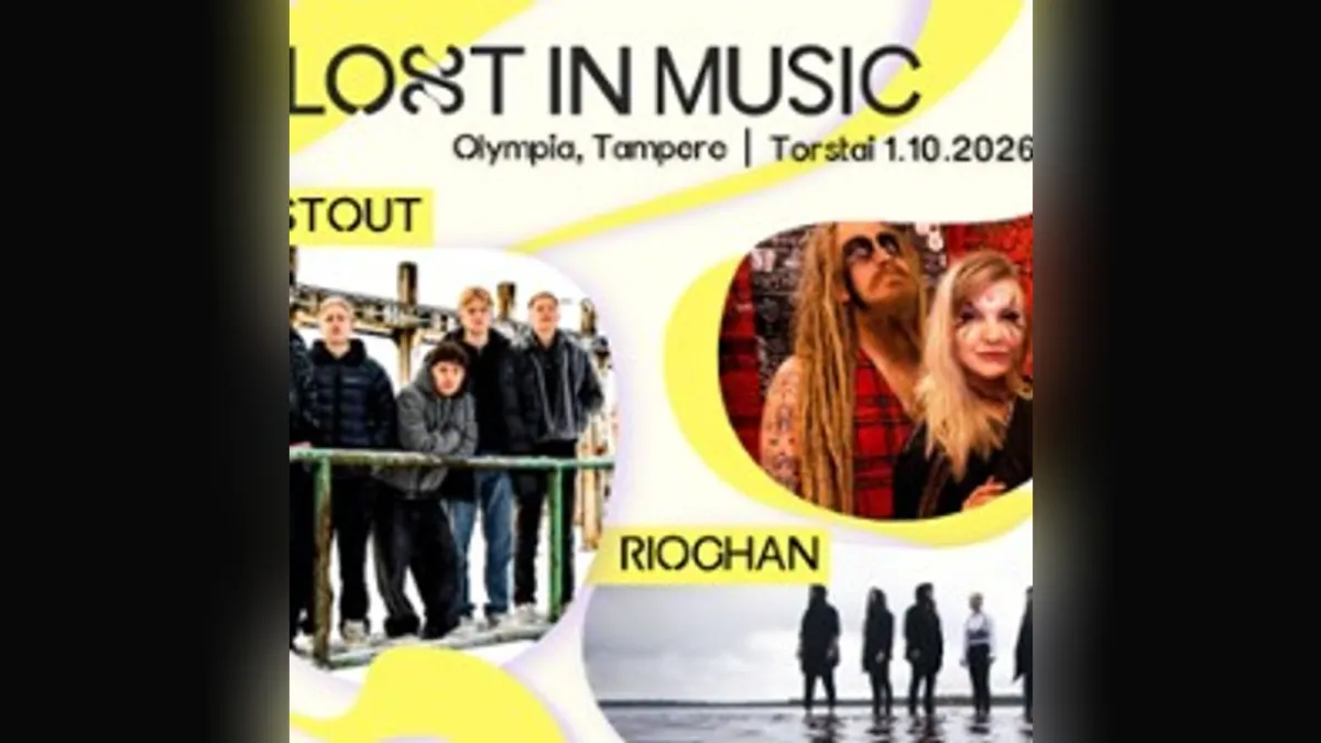 Lost In Music Olympia: LASTOUT + Rioghan + King Satan K-18
