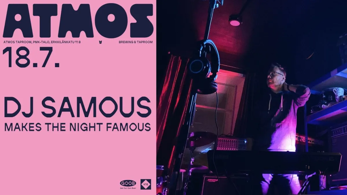 DJ Samous makes the night famous