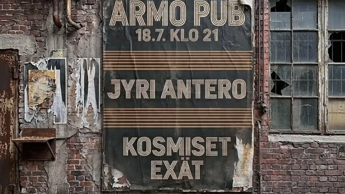 Kosmiset exät ja Jyri Antero Armossa