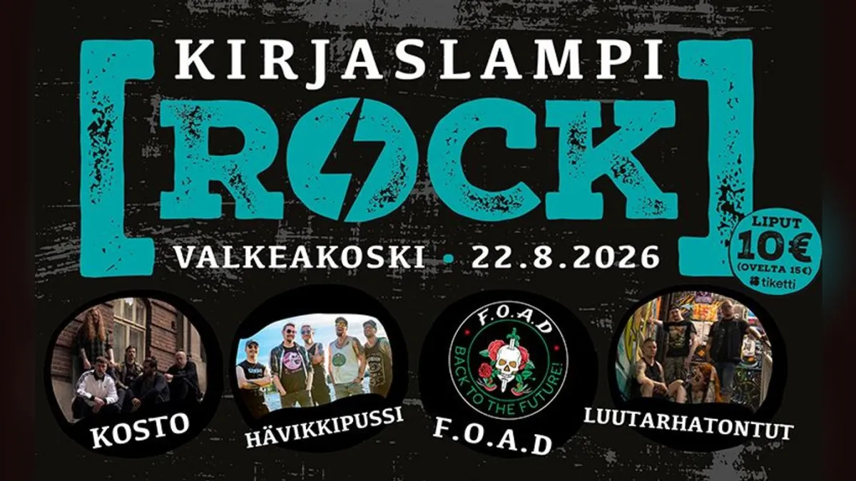 Kirjaslampirock 2026