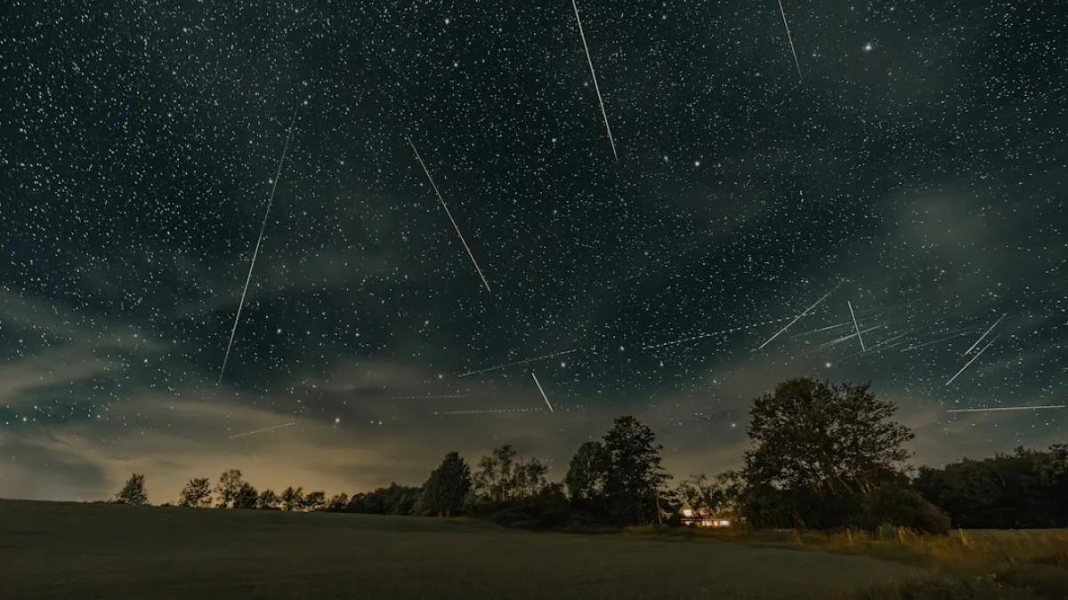 Perseids Meteor Shower, Livingston Manor NY, 8.14.2023 (IG: @clay.banks)