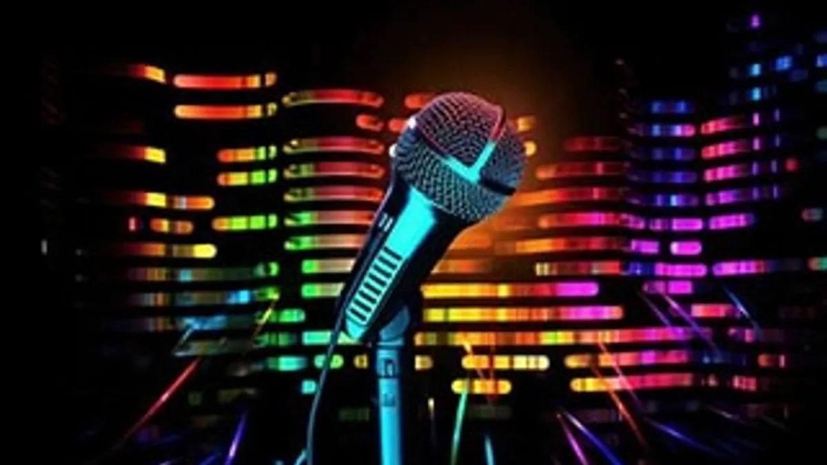Karaoke mikrofoni