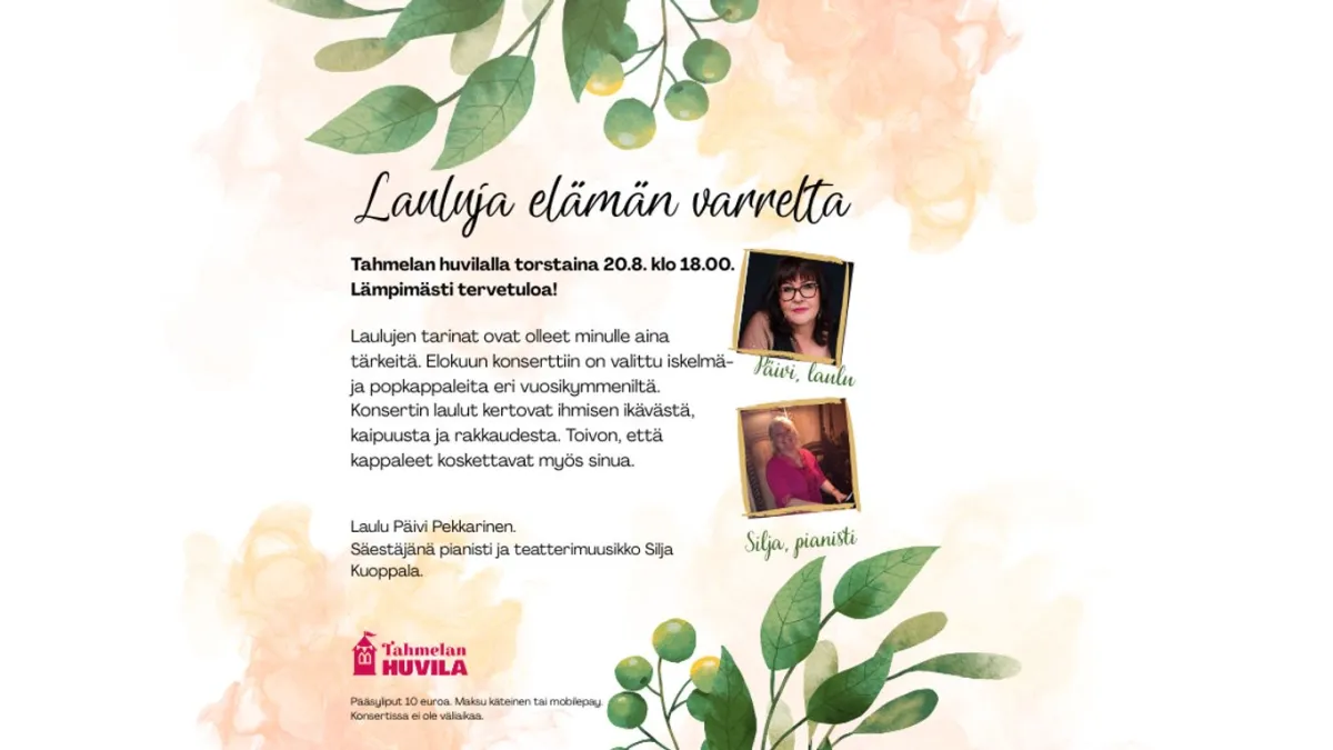 Päivi: Lauluja elämän varrelta