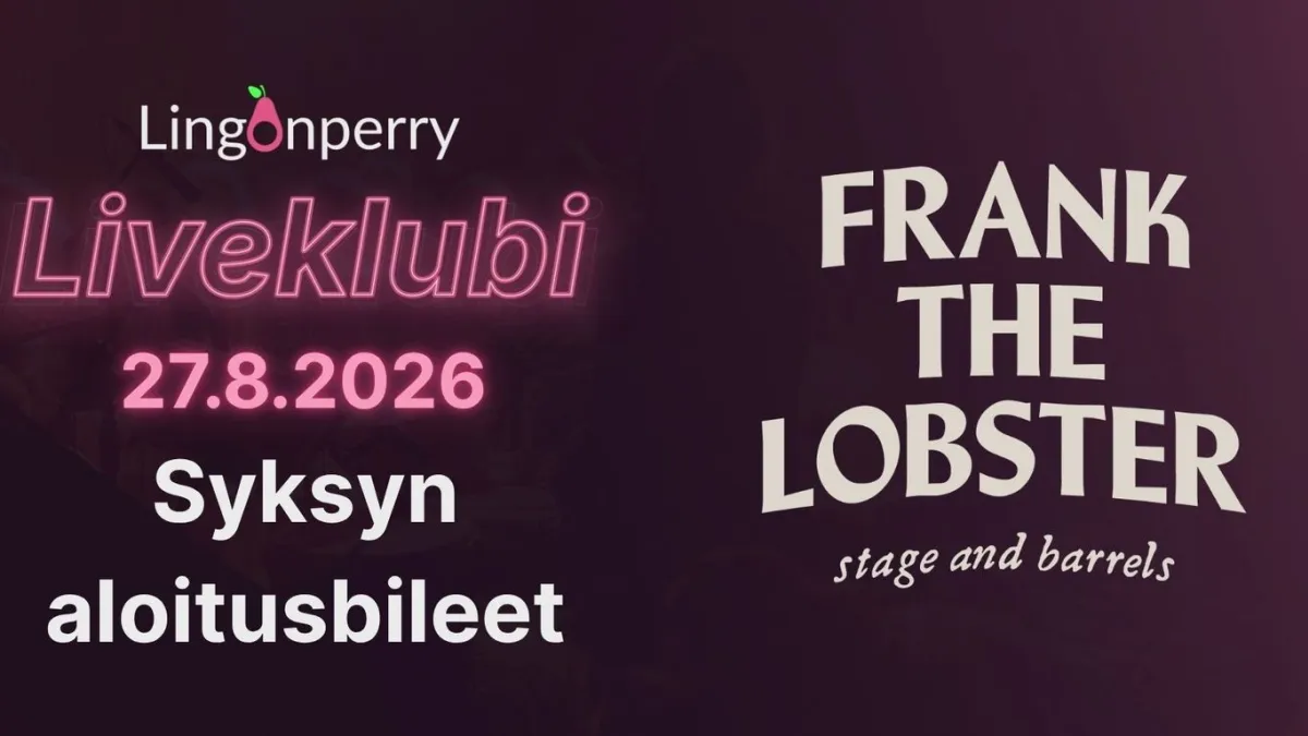 Lingonperry Liveklubin syyskauden avajaiset