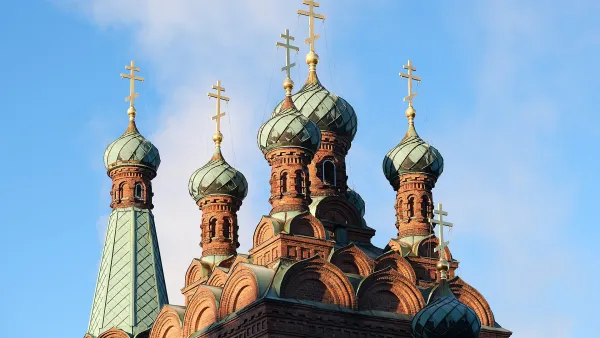 Lightning Strikes Tampere Orthodox Church During Celebrations