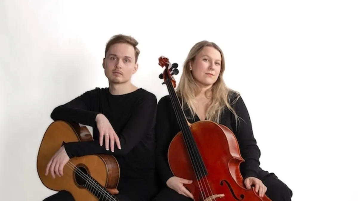 Muusikot Santeri Rautiainen & Katariina Selenius