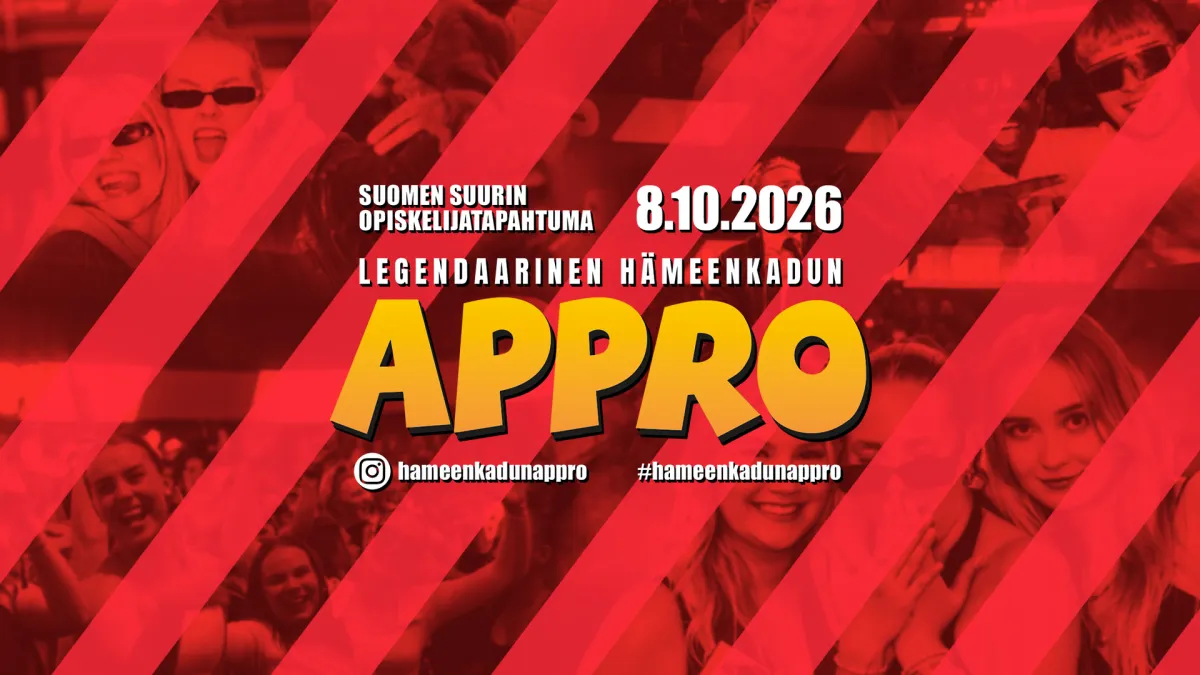 Hämeenkadun Appro 2026: viralliset jatkot