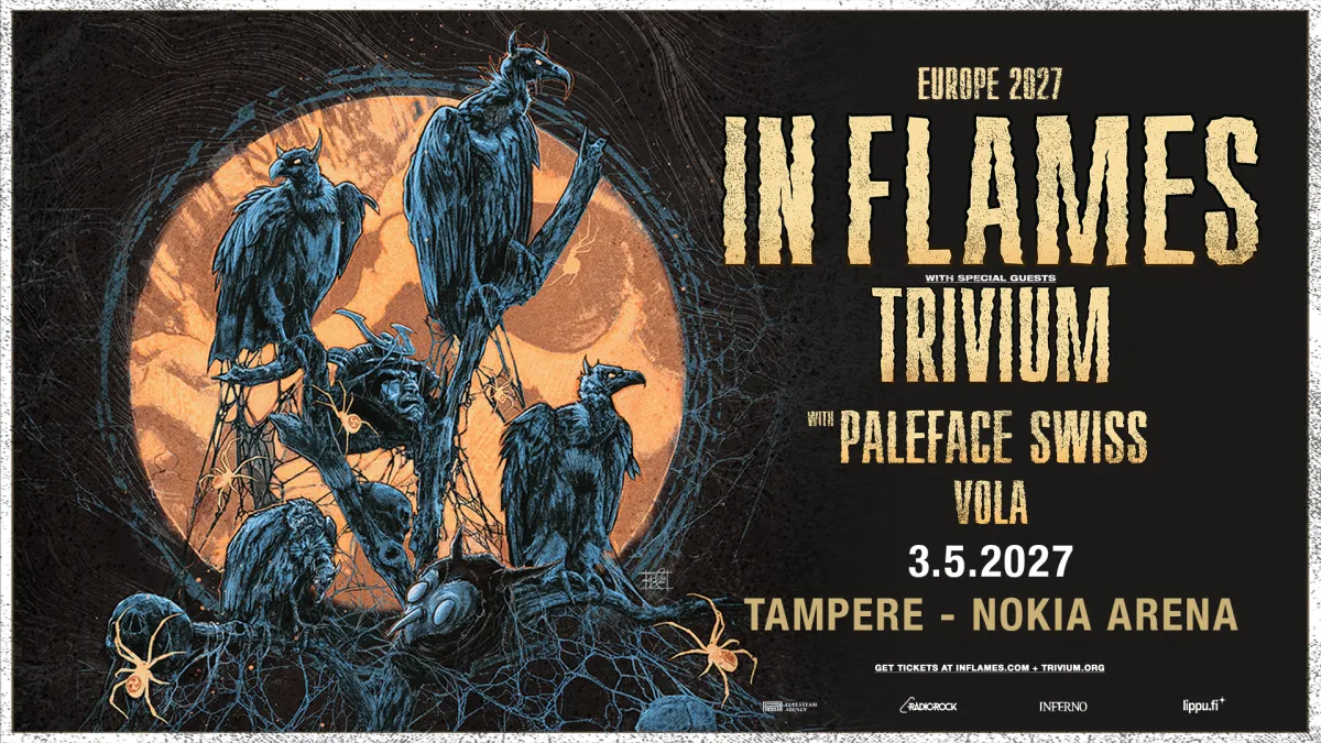IN FLAMES – EUROPEAN TOUR 2027 