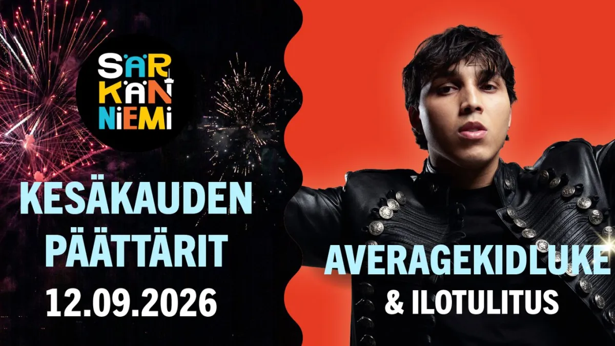 Särkänniemen kesäkauden päättärit 2026
