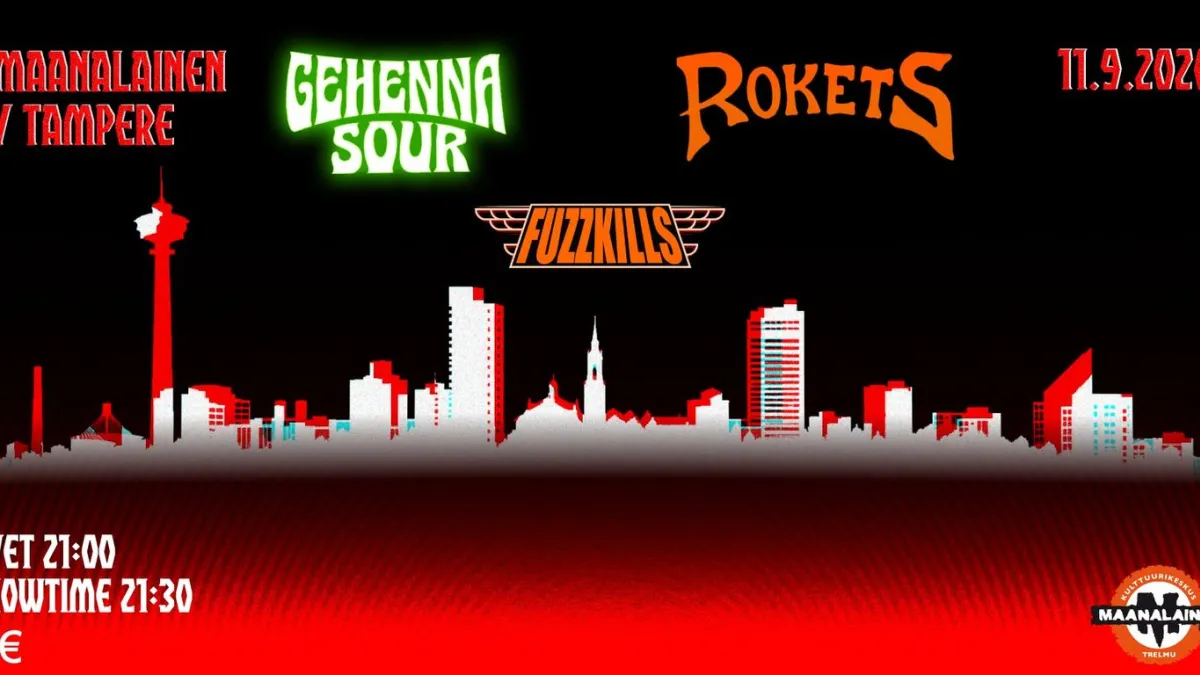 Rokets, Gehenna Sour & FUZZKILLS live